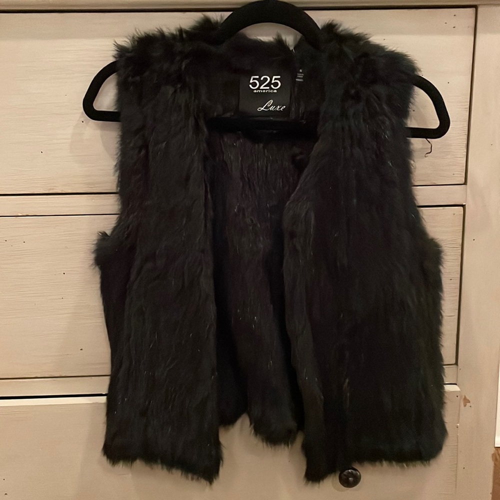 525 America Rabbit Fur Vest